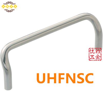 不锈钢小径型角型拉手 双折弯把手UHFNSC60/80/100/120