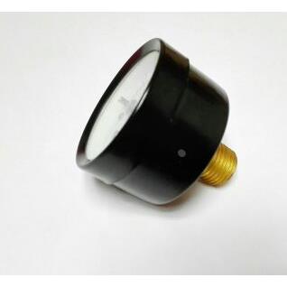 背接式压力表 Φ40mm 0～250bar 3500psi 轴向压力表 铜螺纹pt1/4