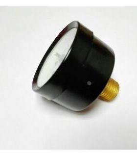 背接式压力表 Φ40mm 0～250bar 3500psi 轴向压力表 铜螺纹pt1/4