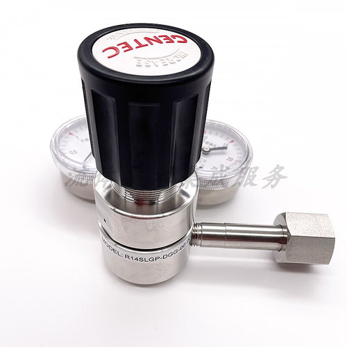 。不锈钢减压阀美国捷锐R14SL系列小流量减压器GENTEC压力表减压