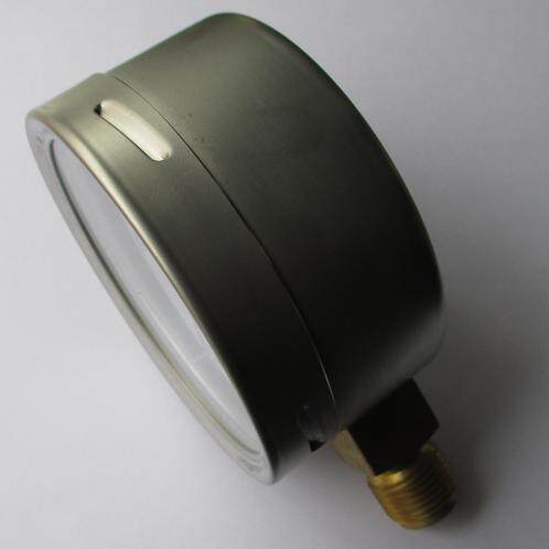 不锈钢外壳膜盒压力表 微压表 YE-1000-4000MMH2O 0-400MBAR
