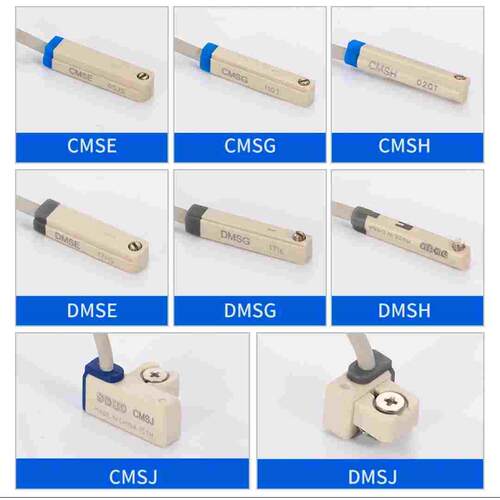 亚德客型磁性开关电子式CMSG/CMSJ/CMSH/DMSG/DMSHDMSJ气缸传感器