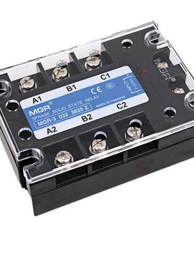 美格尔200A80A60A大功率380V三相固态继电器MGR-3 40DA直流控交流