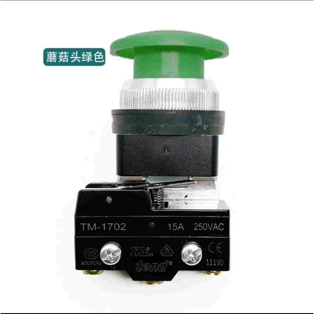【正品】tend天得按钮开关TM-1702红色TBMM-25  TBMM-30绿色开关