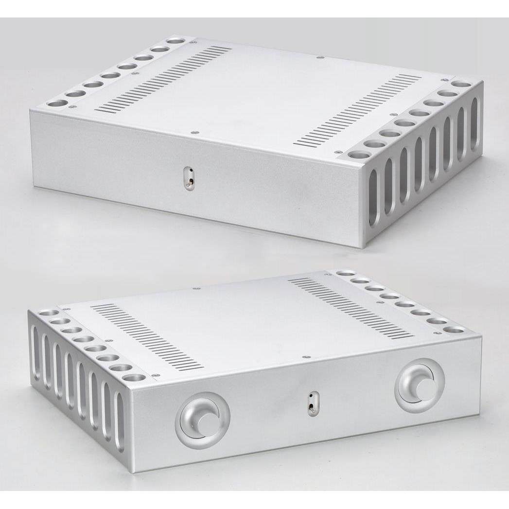 【清风工作室】功放机箱 CNC3608，后级机箱，CNC整体加工散热器