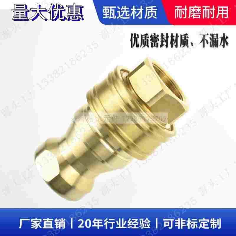 兼容NITTO 12S 12P 10S 10P-A丨8S-A液压快速接头R1寸 1-1/4