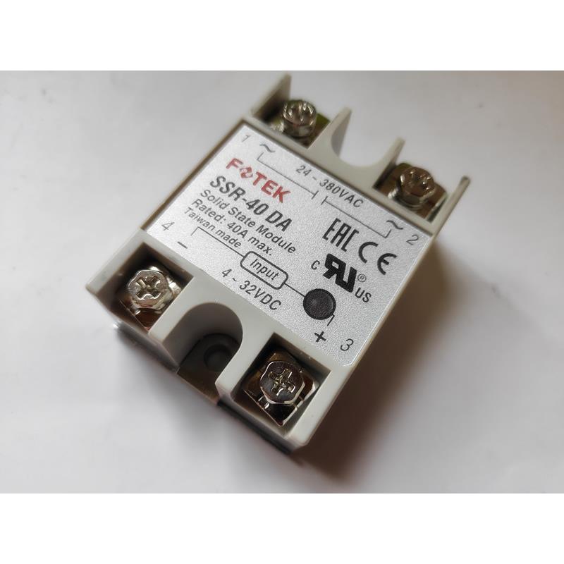 原装台湾FOTEK阳明SSR-10DA 25DA 40DA 50DA 75DA-H固态继电器