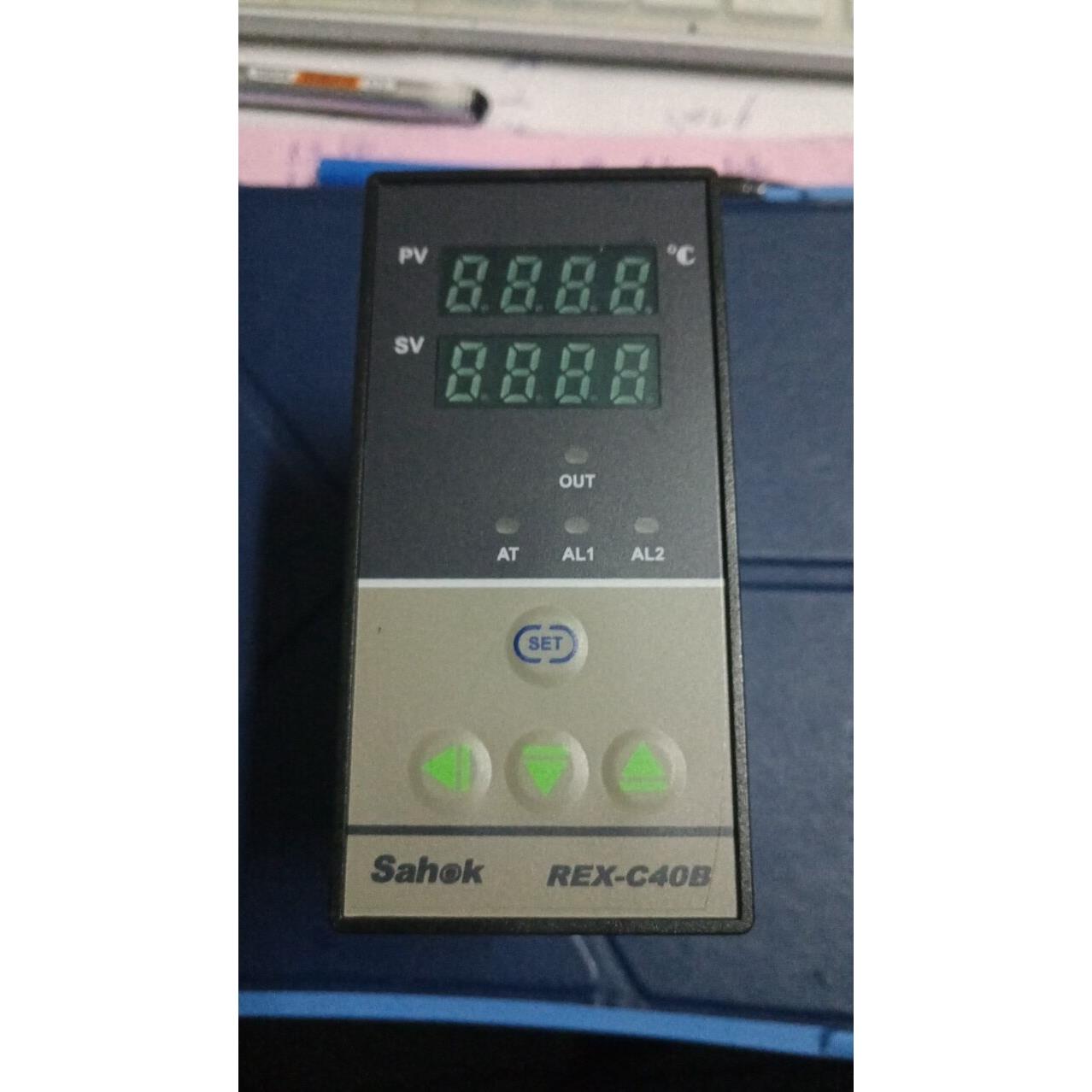 Sahok山禾温控器 REX-C40B 继电器 SSR两输出智能PID温控仪