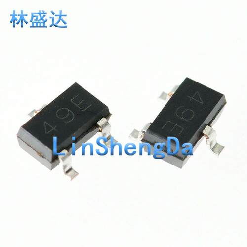 49E 霍尔传感器 OH49E S49E SS49E 线性霍尔开关元件 贴片SOT23