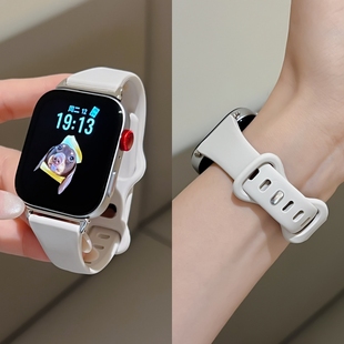 适用华为fit4表带fit3手表表带Watch FIT4系列硅胶四代腕带fit4pro女款watchfit3高级感智能运动透气替换带男