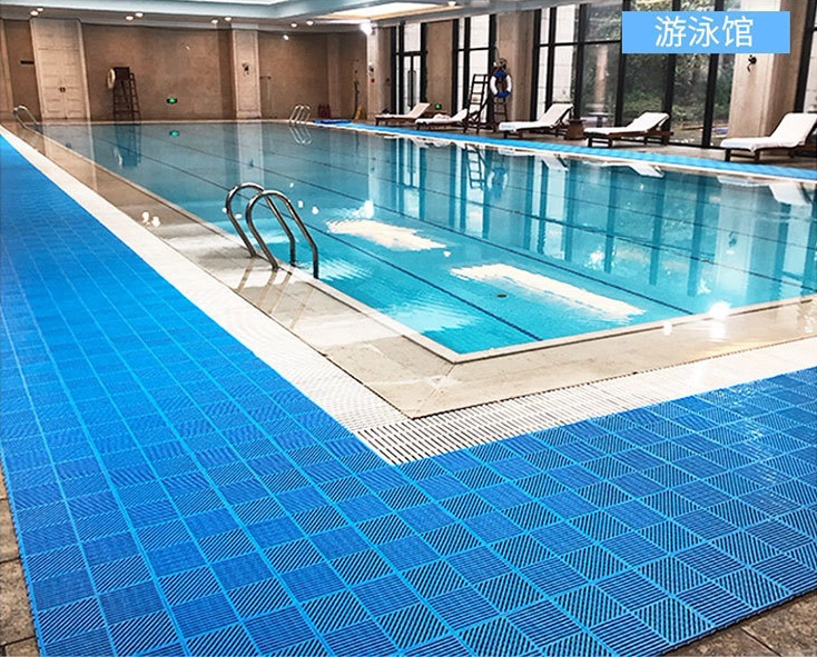 泳池浴室pvc镂空疏水防滑垫