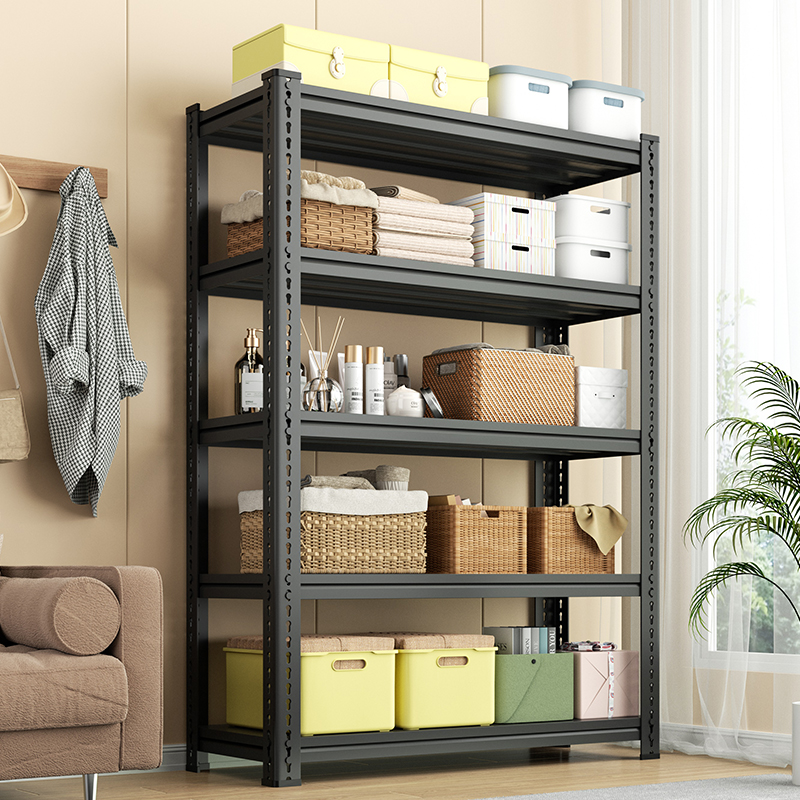 货架置物架钢架多层家用靠墙铁架子超市货物架快递站角钢架储物架