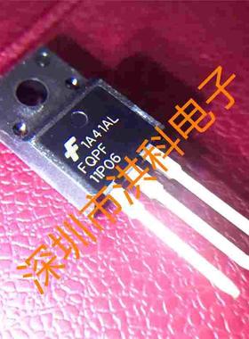 全新原装 FQPF11P06FS 11P06 CH 60V 8.6A TO-220F 可直拍.