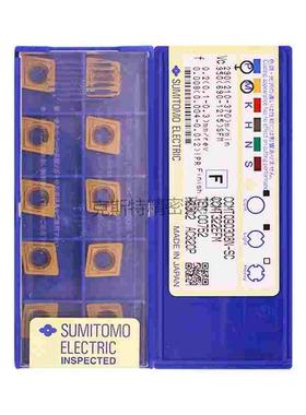 日本住友数控镗孔刀片 CCMT090308N-SC AC820P 不锈钢件