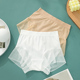 女中腰蕾丝薄款 日本防走光安全裤 桑蚕丝底裆平角内裤 无痕莫代尔