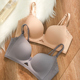 薄款 日本无痕女内衣小胸聚拢光面一片式 上托夏季 蕾丝无钢圈文胸罩