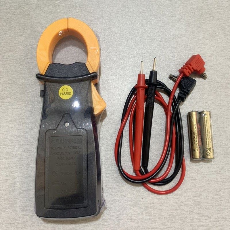 手掌式数字钳形表 迷你型vc3266l 便携式数字钳形万用表vc3266l