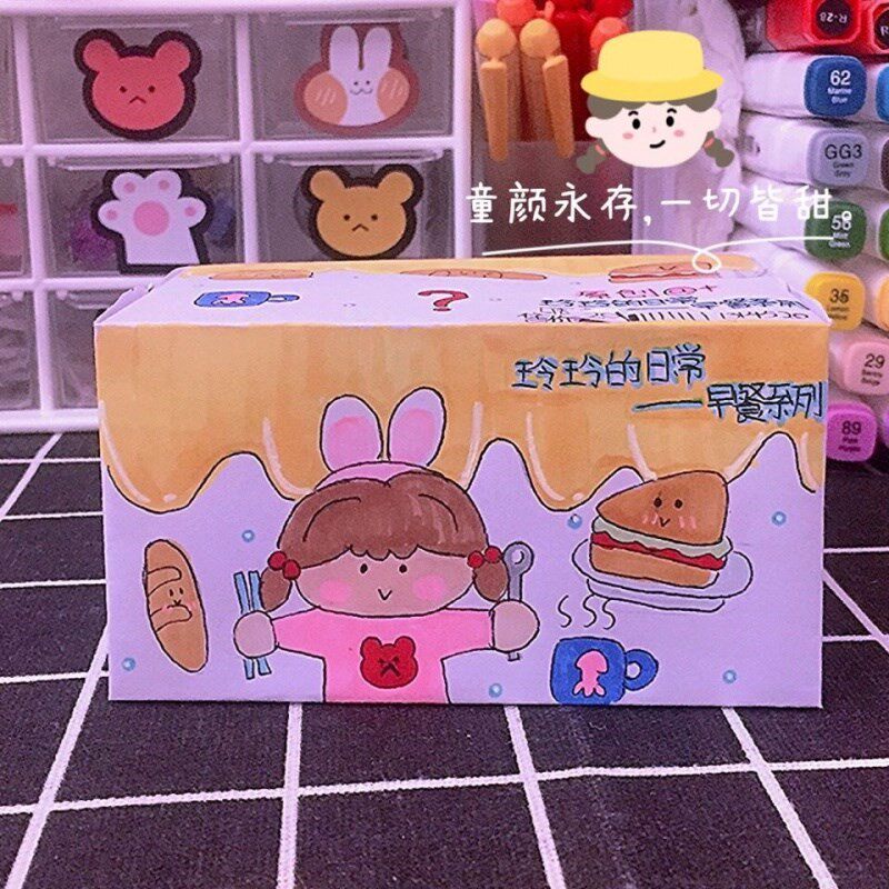 小学生自制的盲m盒成品制作盲袋手工岁可爱黏土自己做的