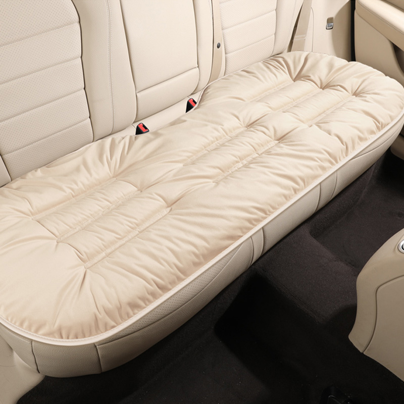 2024新款汽车坐垫冬季毛绒座垫单片后排车内小车座椅套车垫座套W