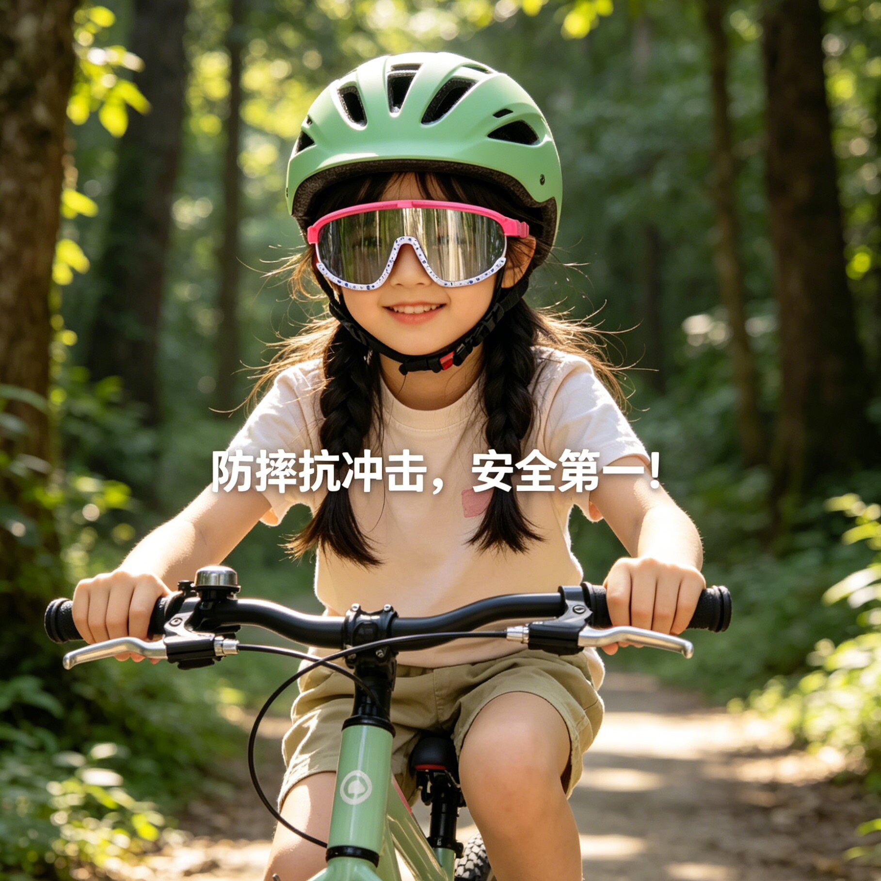 儿童骑行护目镜防紫外线防风镜户外运动安全防护眼镜