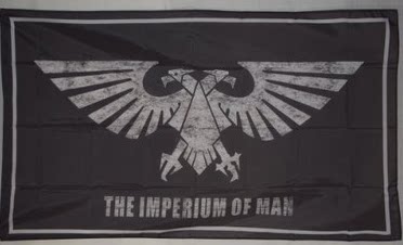 4号 四号 人类帝国旗帜 imperium of man flag 90*150 cm 3*5 f