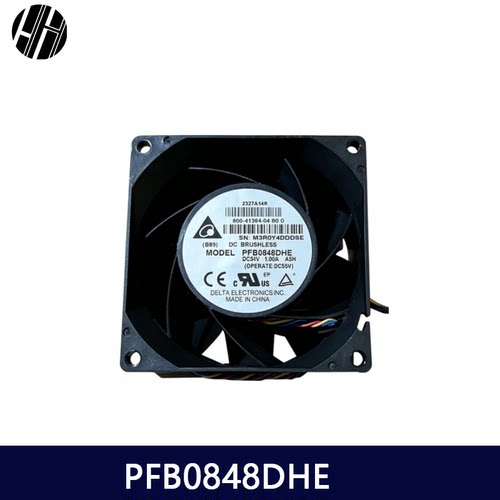 全新原装暴力机箱风扇PFB0848DHE 54V 1.0A增压高转散热风扇8038
