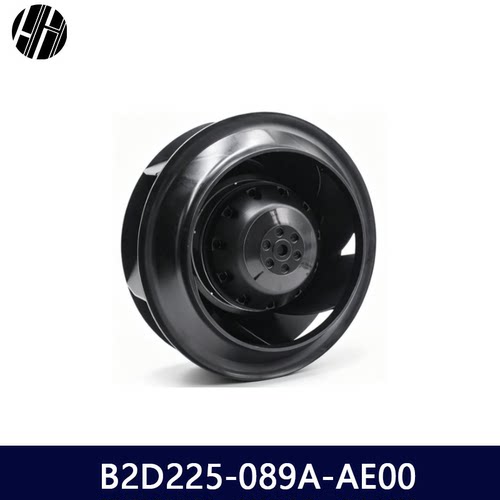 外转子风扇B2D225-089A-AE00 225mm消毒机净化器后倾涡轮离心风机