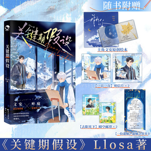 关键期假设 Llosa著 叶庭X文安 竹马酸涩养成文 双向救赎治愈小甜饼 现代青春文学小说实体书