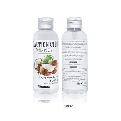 100ml  Natural Pure Coconut Oil Organic Extra Virgin Co