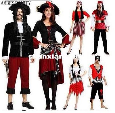 Halloween Adult Kids Pirate Costumes Anime Costume Pirate of