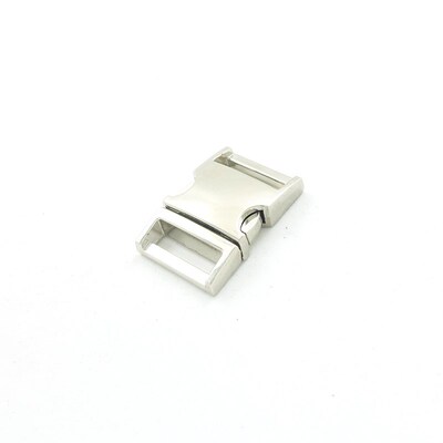 100pcs/lot Metal side release curved buckles durable hardwar