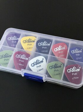 40 guitar picks 1 box case  acoustic electric bass pic plect