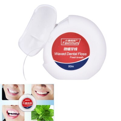 Floss-Pick Peppermint-Flavor Teeth-Stick Dental-Flosser Inte