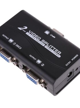 VKTECH VGA Splitter 1pc 1 to 2 250MHz HD VGA UHD Signal Spl