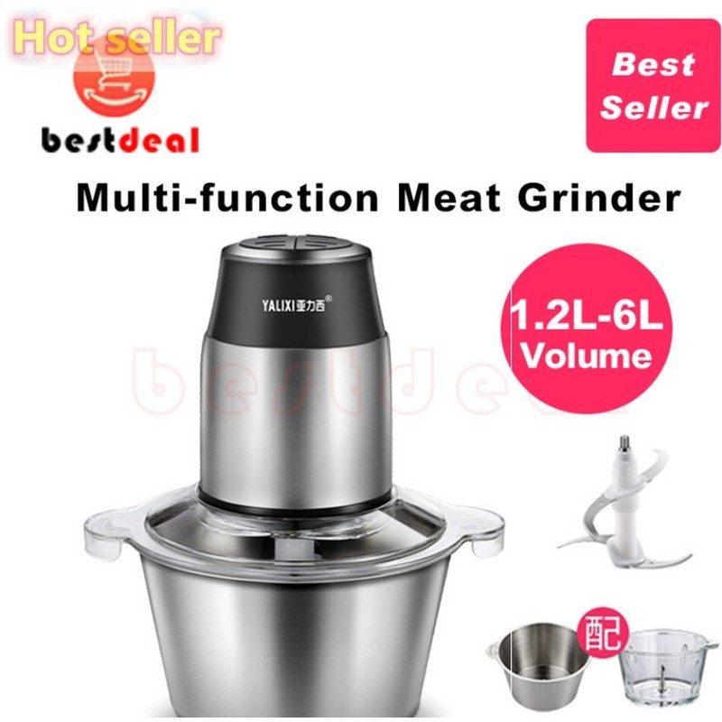 electric meat grinder food chopper grinder processor blender