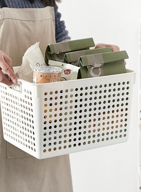 desktop plastic storage basket  clutter storage box