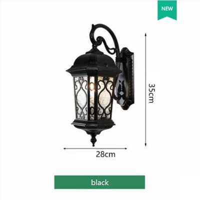 Wall lamp outdoor waterproof courtyard gate light garden fen