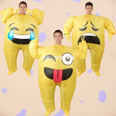 Inflatable Monster Costume facial expre Mascot Cosplay Costu