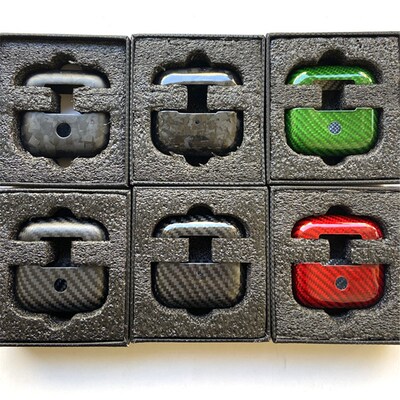 Luxury Headset Case For Airpods Pro 2/1 case carbon fiber U