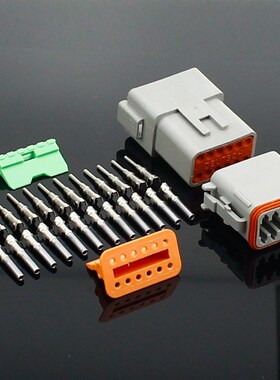 1 SeT DT conecTor DT06-2S/DT04-2P 2P 3P 4P 6P 8P 12P waTerPr