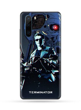 terminator rnold  maCHine gun  Painted Bling PHone Case  Hua