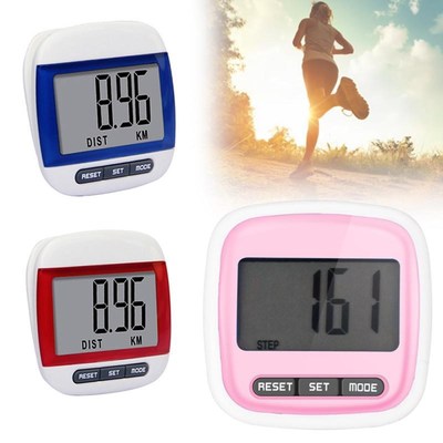 Walking Passometer Counter Pedometer Health Monitor Tracker