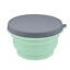 Collapsible Silicone Bowl & Lid 500ML Foldable Camping Picni