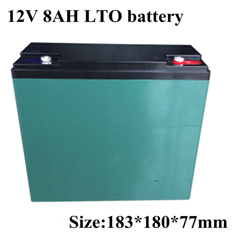 12v 8Ah LTO Battery Pack Lithium Titanate Battery BMS for P