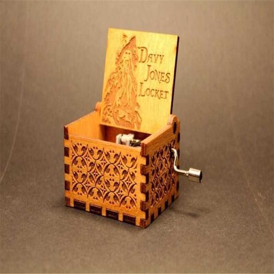 Music-Box Caribbean Anonymity Pirates Davy Jones Hand-Crank