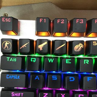 SIANCS DIY CS GO Gaming keycaps Key Button CSGO key caps ga