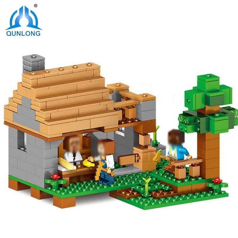 309pcs My World Building Block Bricks Shop Supermark