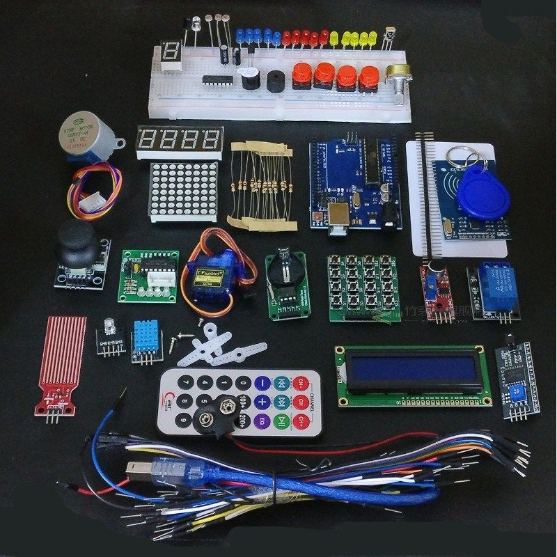 Updated version starter kit for Arduino UNO R3 RFID developm