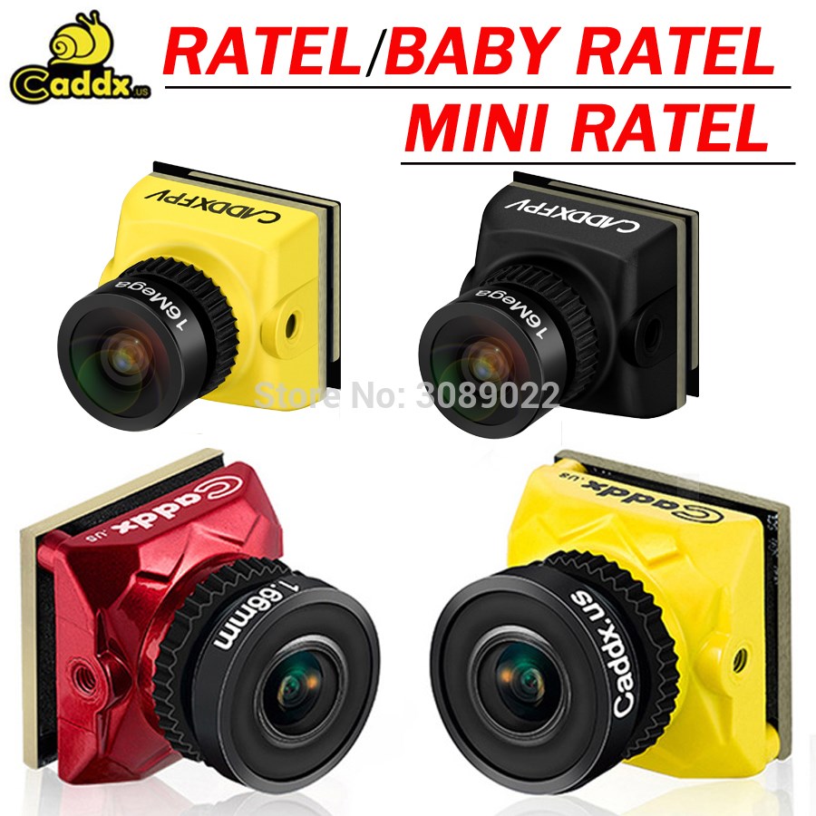 Caddx Ratel/Baby Ratel/Ratel V2 HDR OSD 1200TVL FPV camera