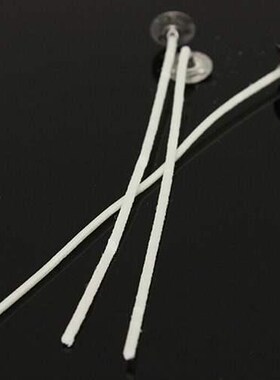 100 pcs candle wicks cotton core waxed wick with sustainer f